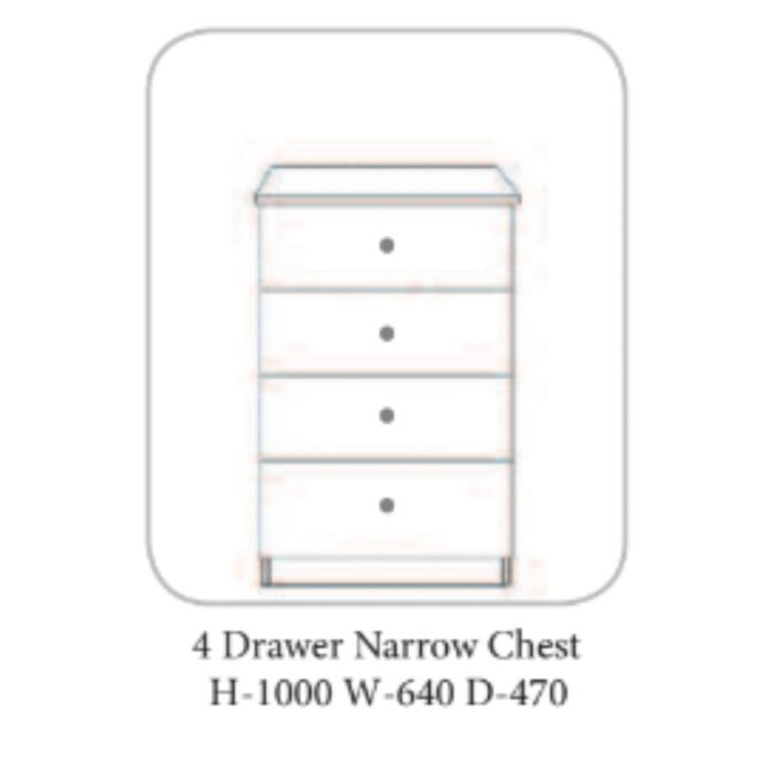 Shannon Chest of Drawers Oak & Ivory - 7 Options