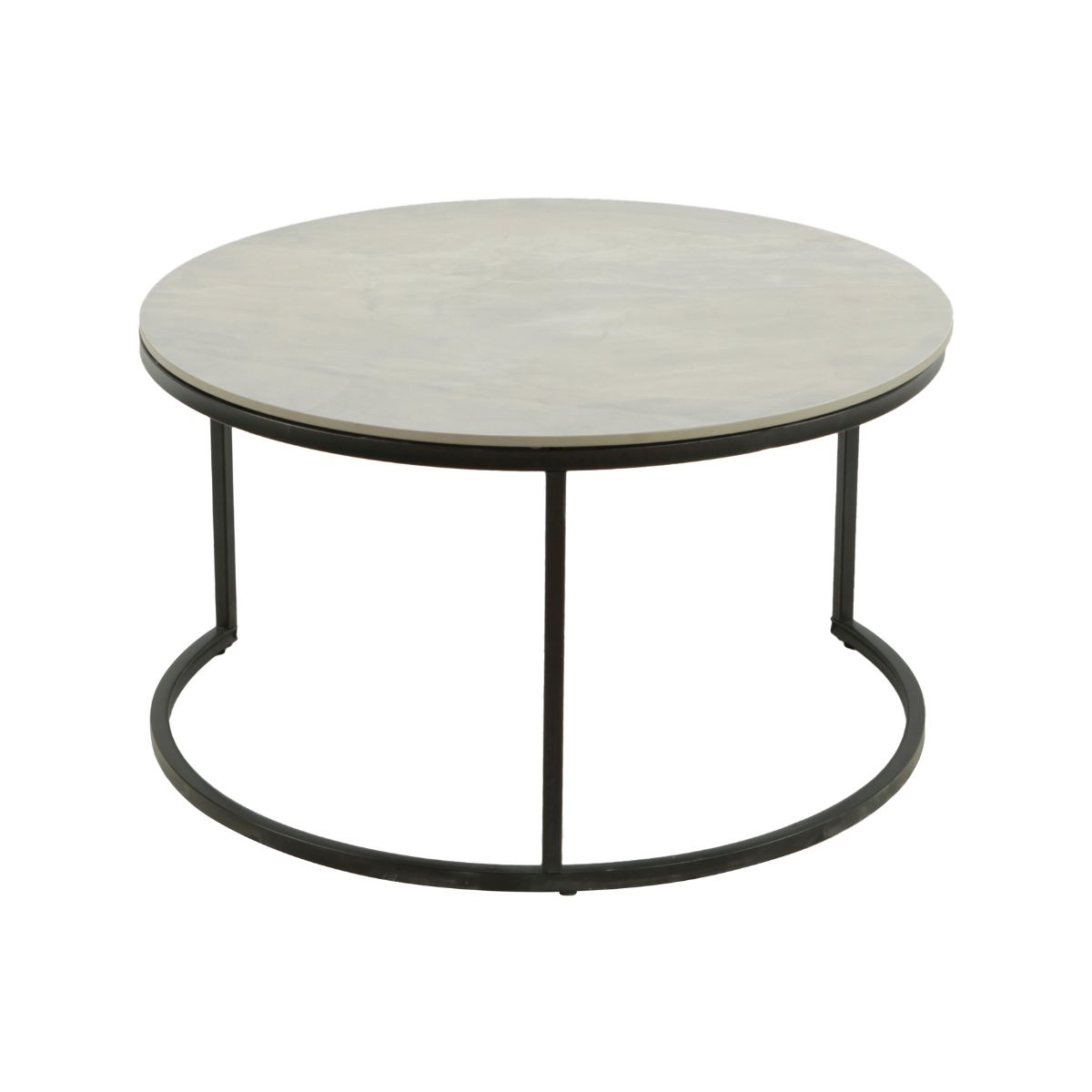 Handscross Round Coffee Table Set - 2