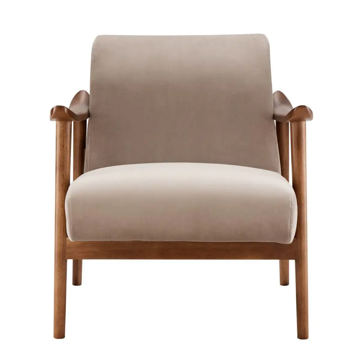 Hiram Accent Chair Beige - 2