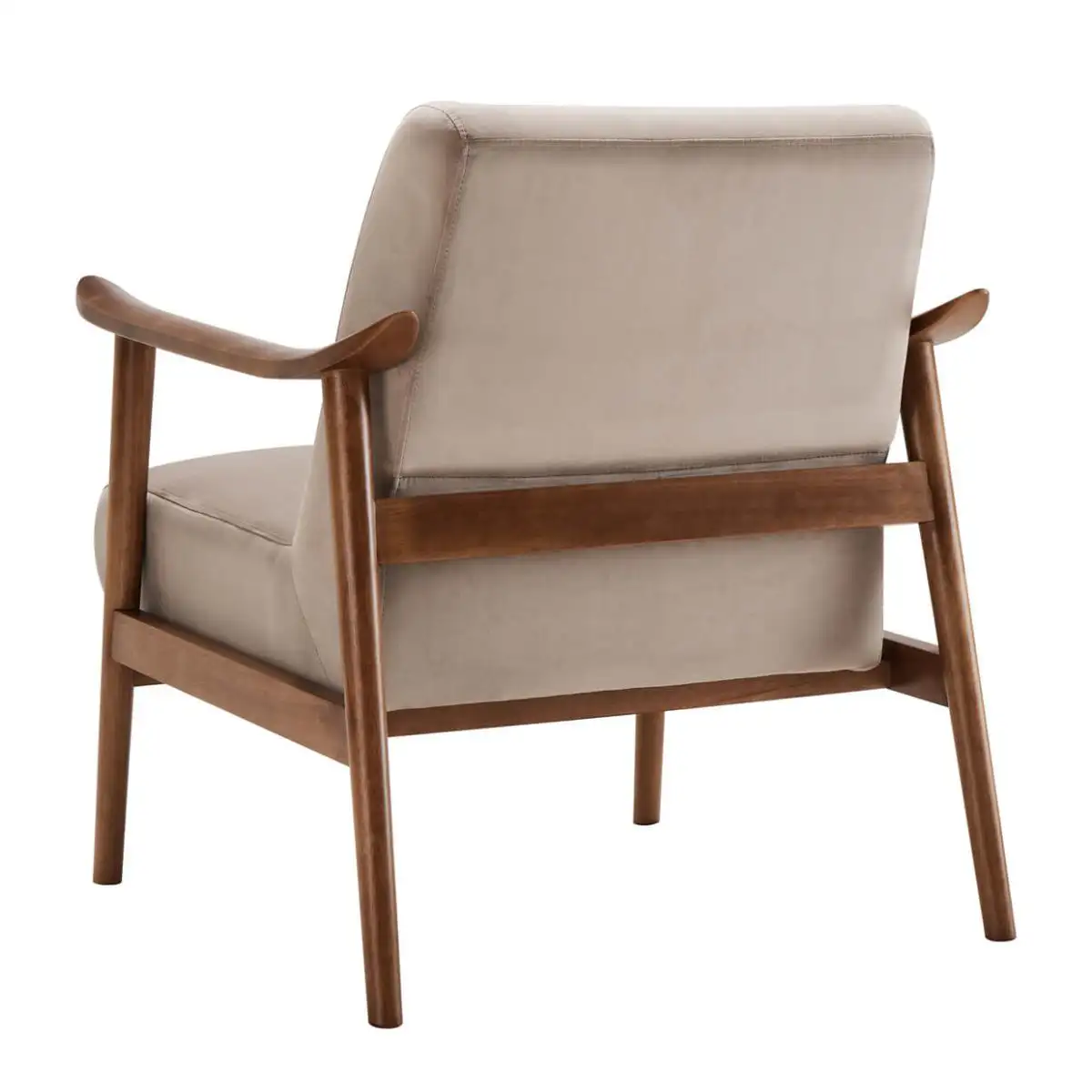 Hiram Accent Chair Beige - 4