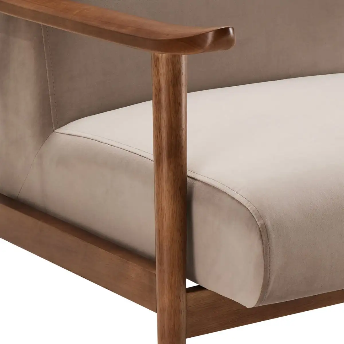 Hiram Accent Chair Beige - 6
