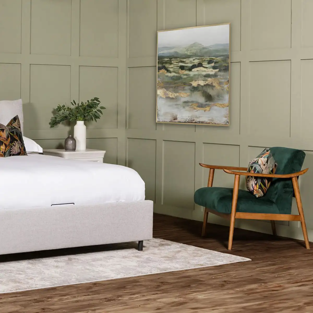 Hiram Accent Chair Green - 5