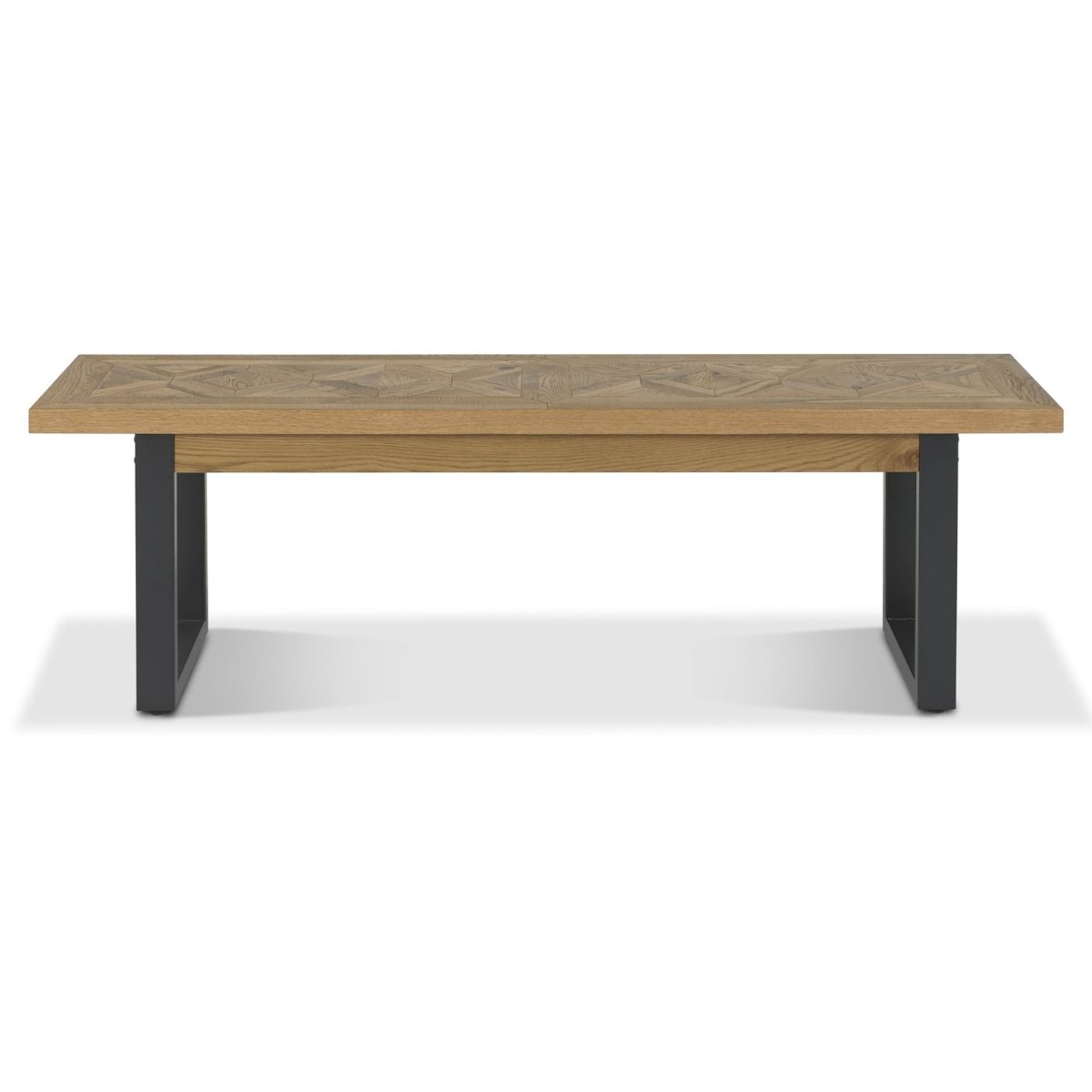 Inishmore Rustic Oak Dining Bench - 2