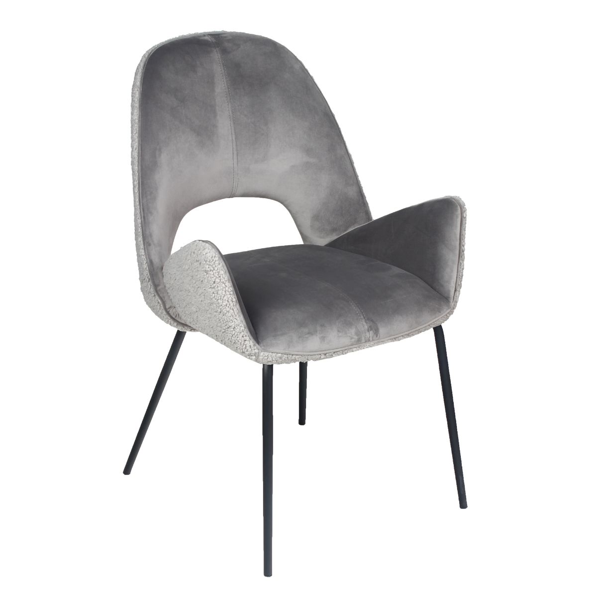 Jennifer Dining Chair Grey - 1