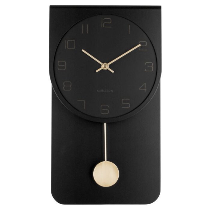 KA5779BK - Casa Modern Pendulum Wall Clock - 2