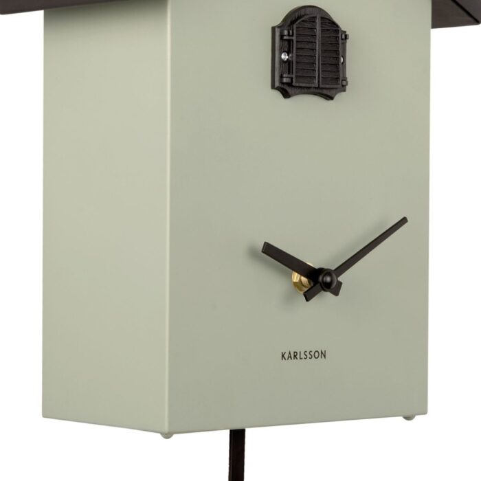 KA5880GR - Traditional Modern Green Cuckoo Clock - 3