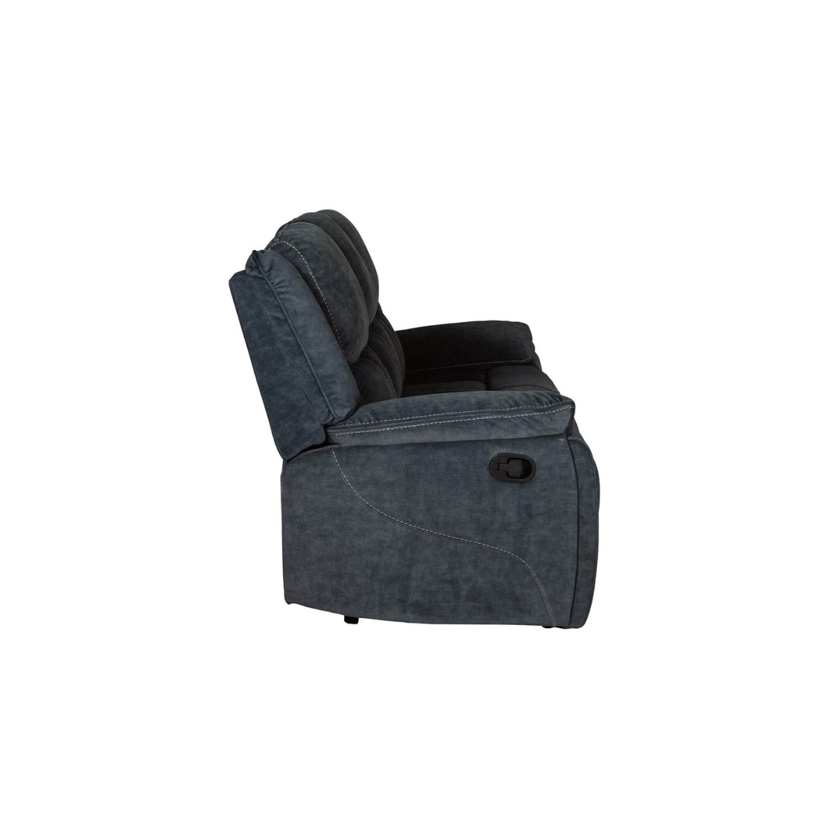 Kilflynn Charcoal 3 Seater Recliner Sofa - 7