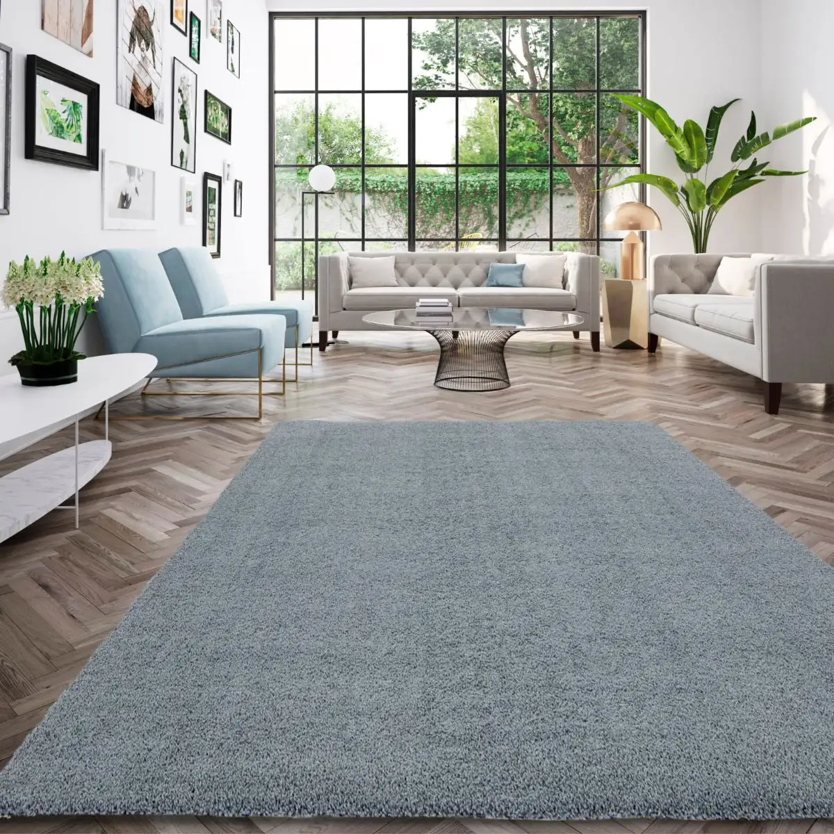 Kiss Blue Rug 2
