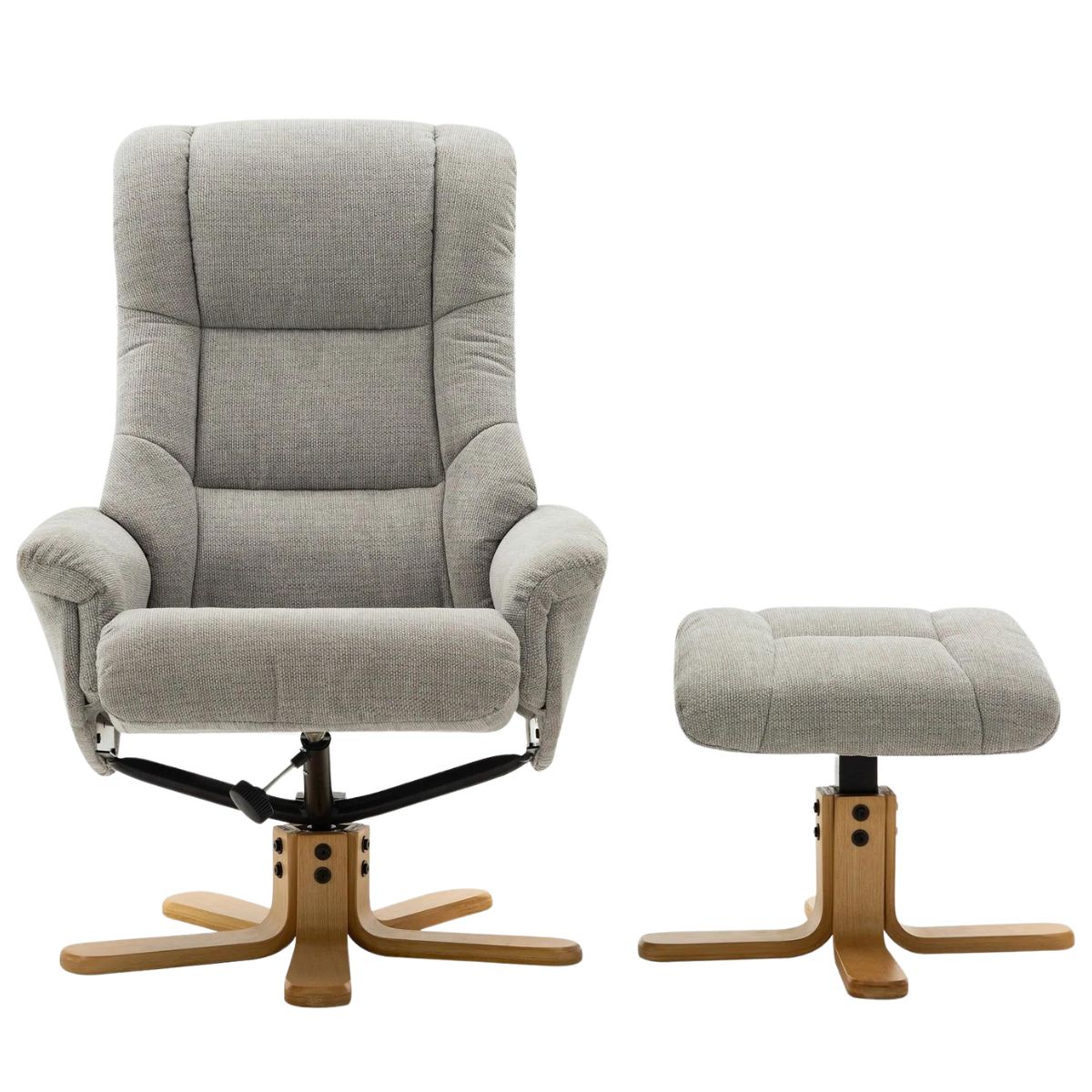 Recliner chair and discount footstool