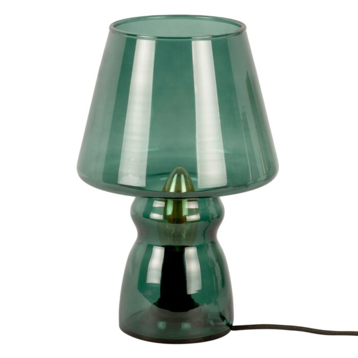 LM1977GR - Retro Green Classic Glass Table Lamp - 2