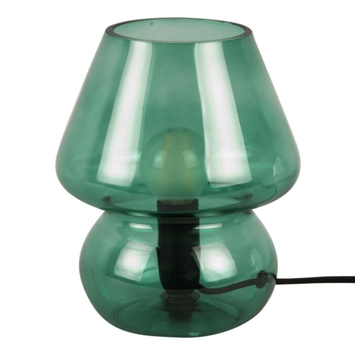 LM1978GR - Green Vintage Glass Table Lamp - 2