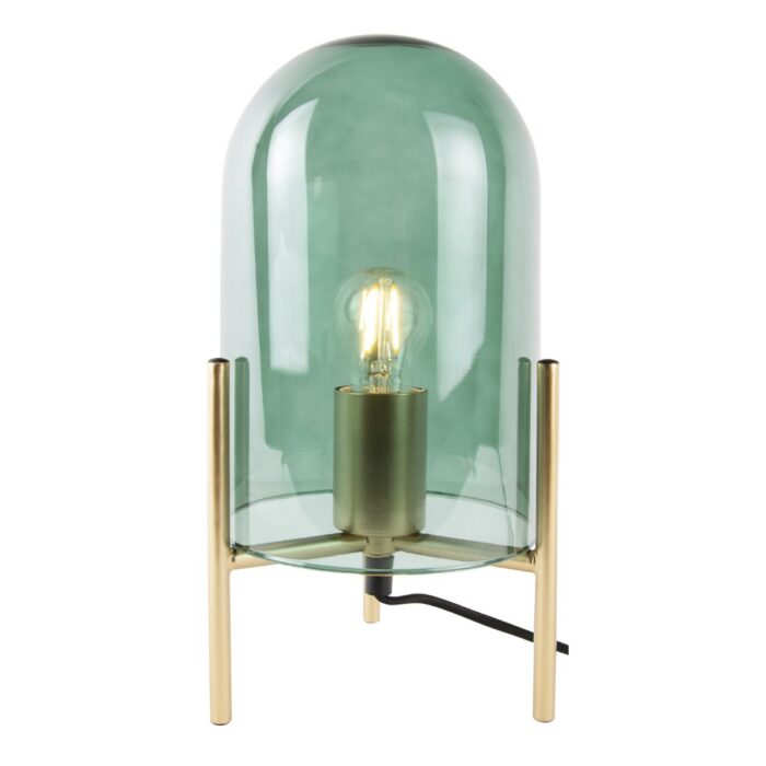 Green Bell Mid Century Modern Lamp