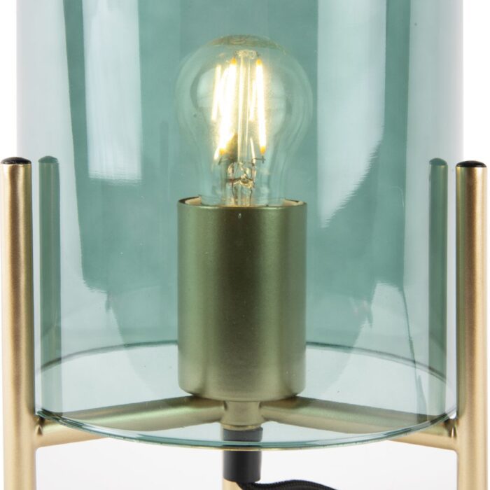 LM1979GR - Mid-Century Modern Green Bell Lamp - 3