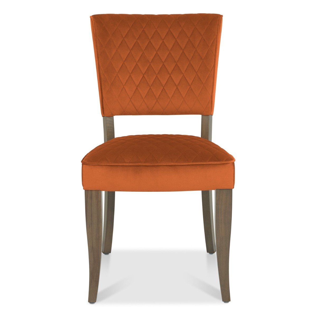 Lachlan Fumed Oak Dining Chair Orange - 2