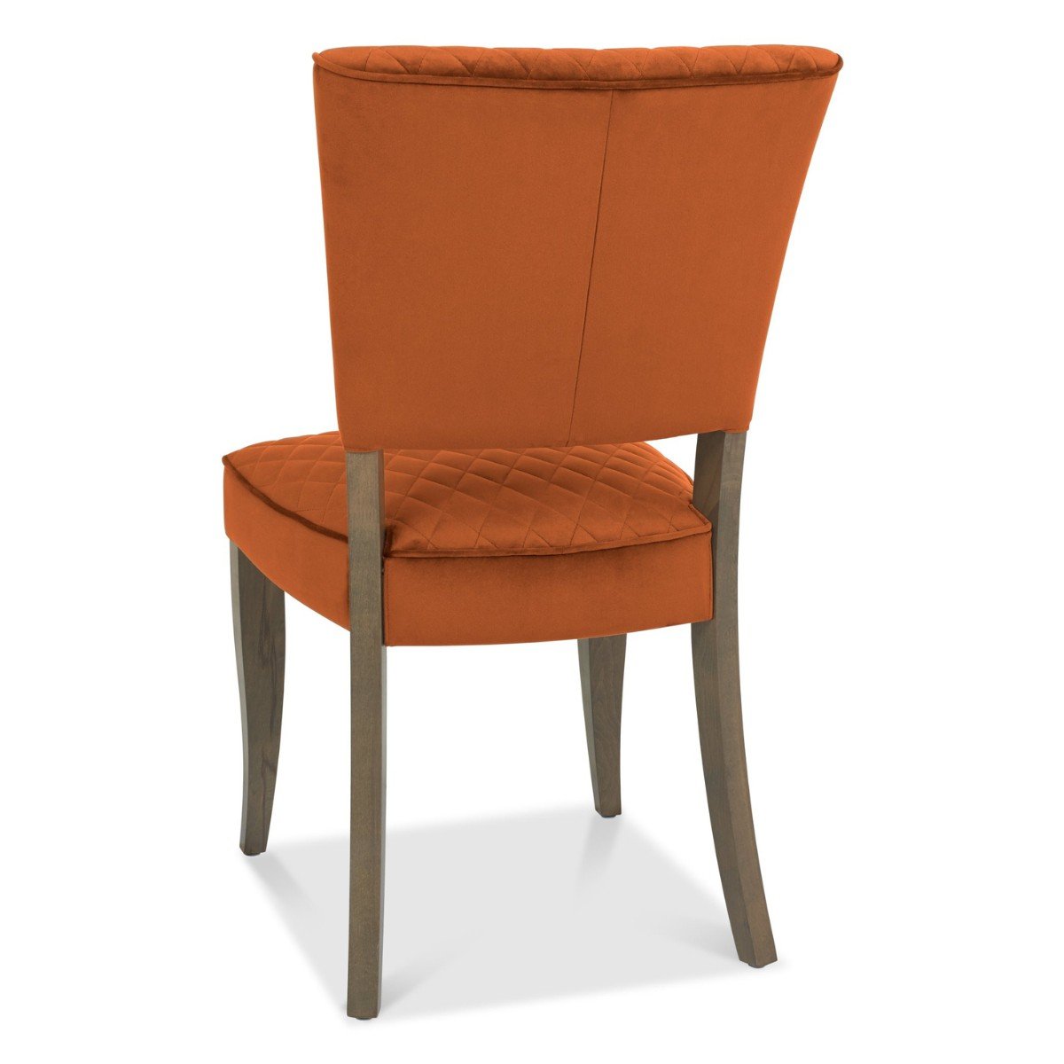 Lachlan Fumed Oak Dining Chair Orange - 3