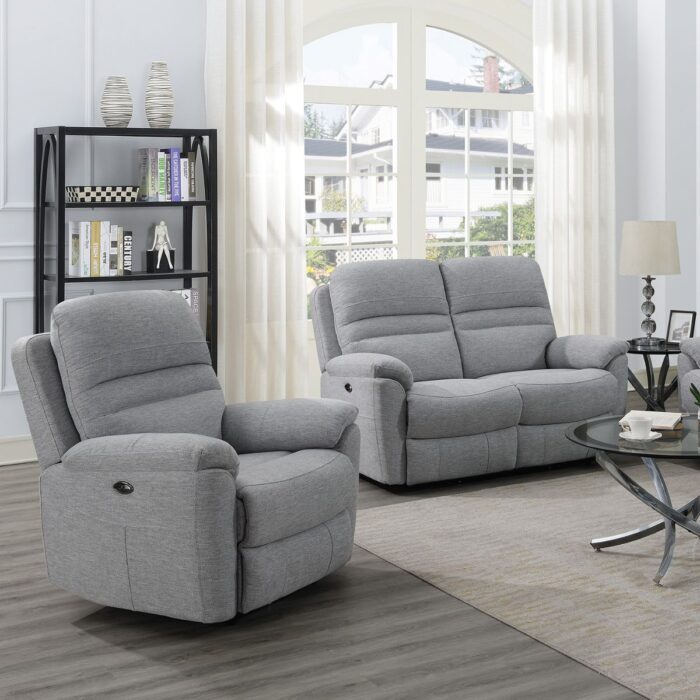 Lancaster Recliner Powered Armchair and Sofa with USB