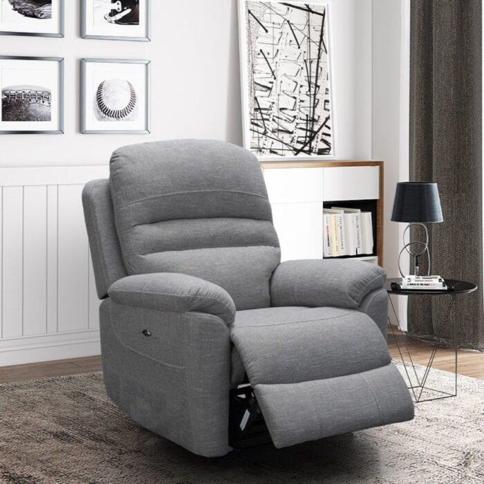 Lancaster Recliner Powered Armchair with USB- SKU- 2803-50-P002