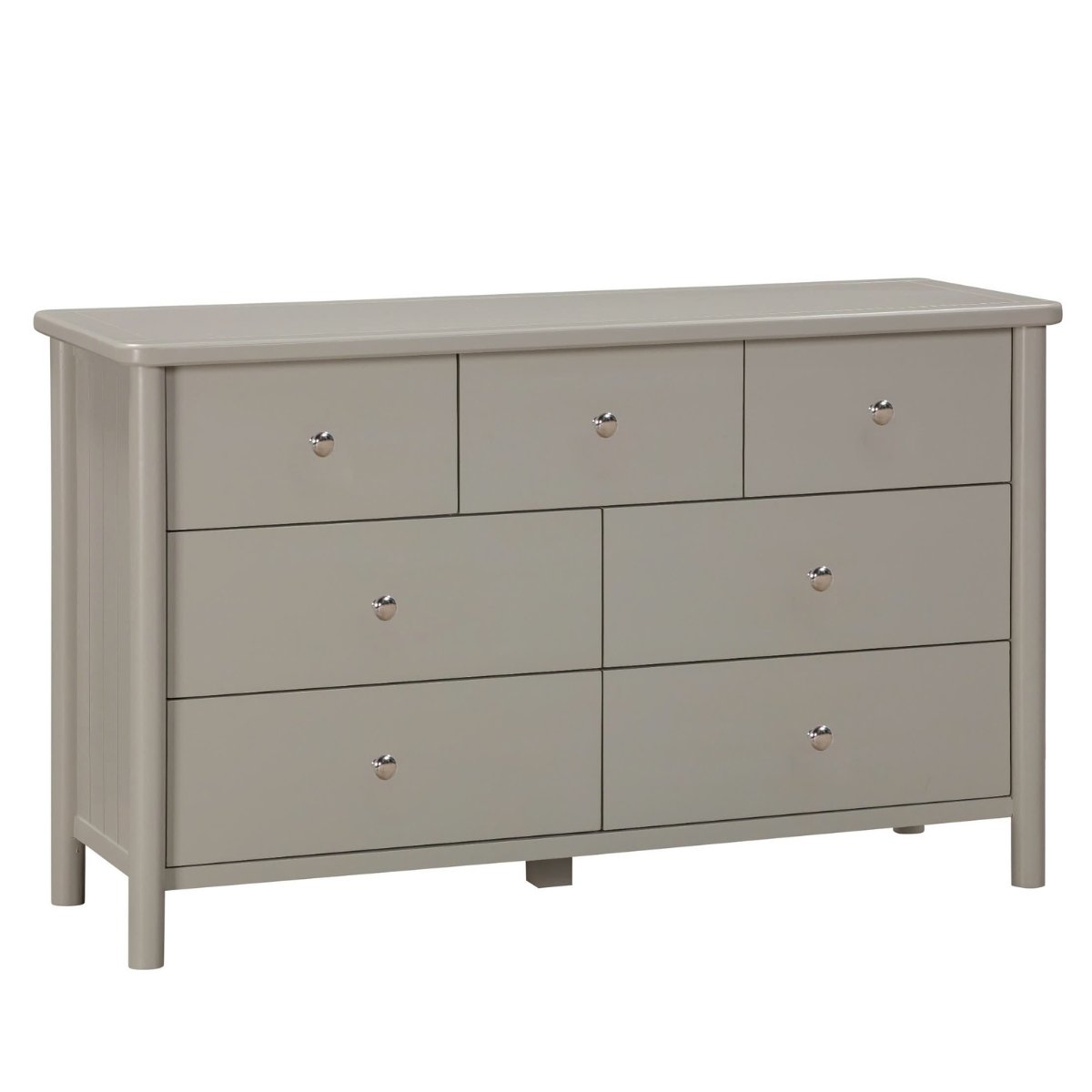 Latina Grey 7 Drawer Chest of Drawers - 1