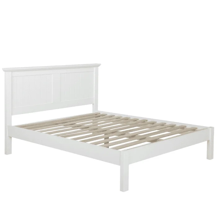 Panel queen store bed frame