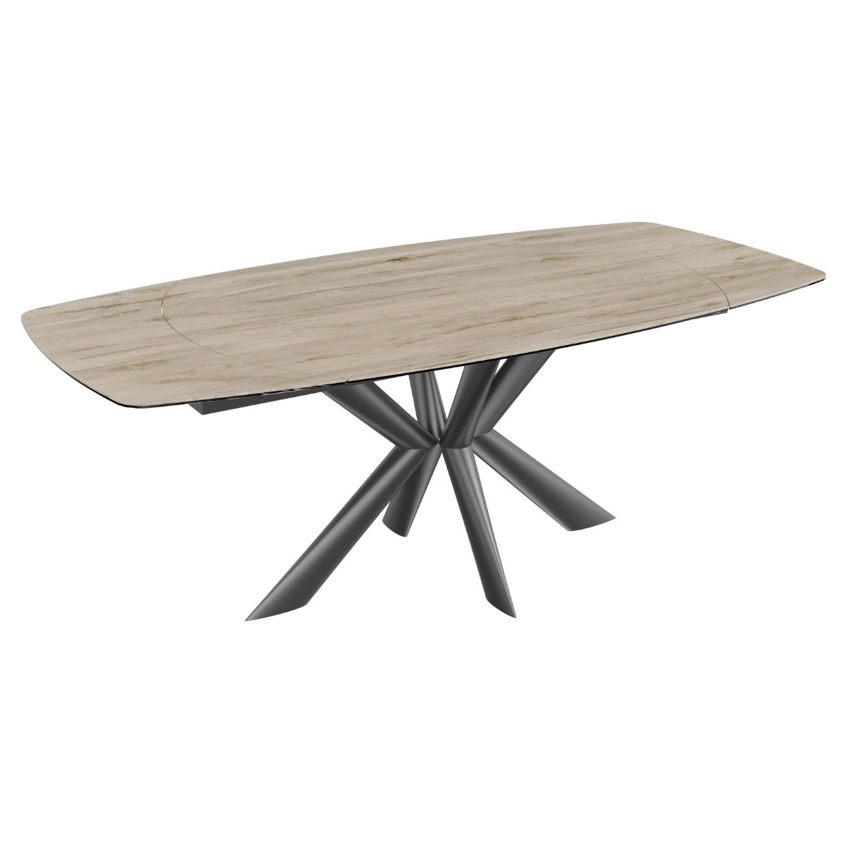 Lorenzo Italian Ceramic Extendable Dining Table - 1