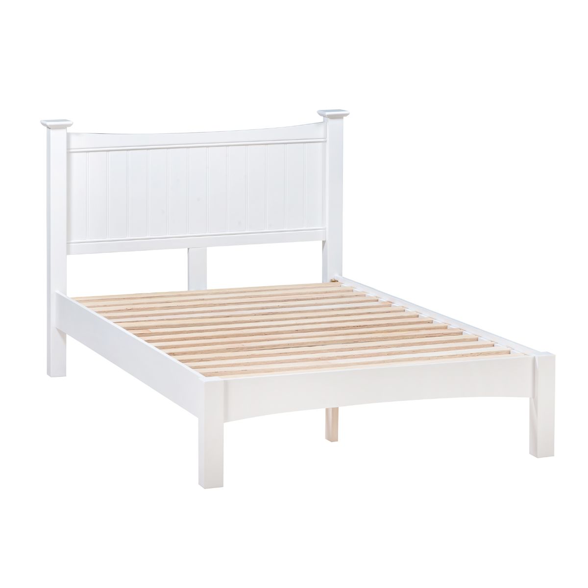 Lucilla White 4ft6 Bed - 1