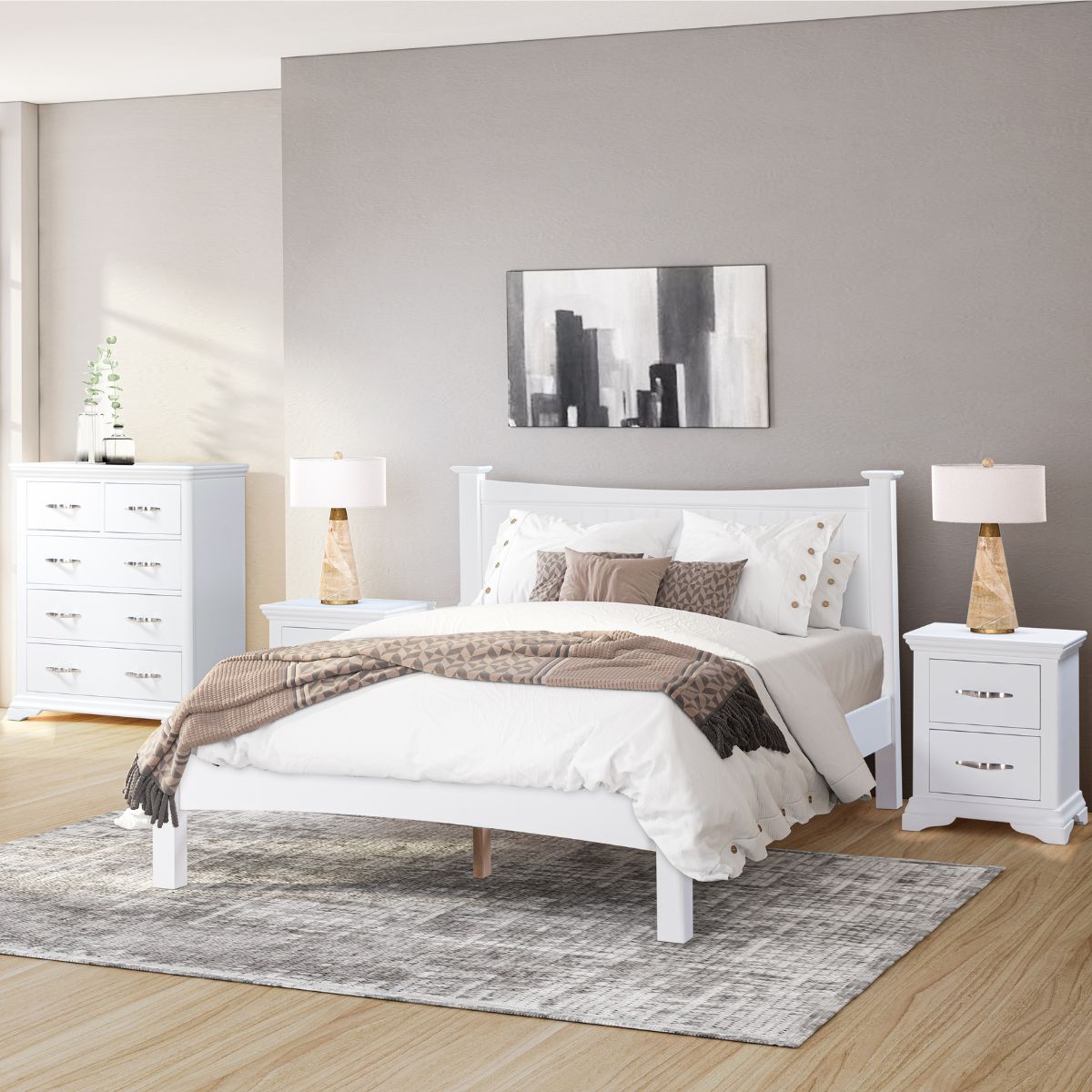 Lucilla White Bedroom Range