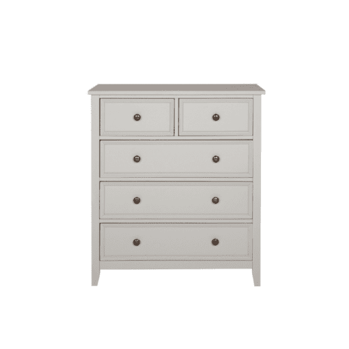 MIL-411-CLAY - Marcus Grey Tall Pine Chest of Drawers - 2