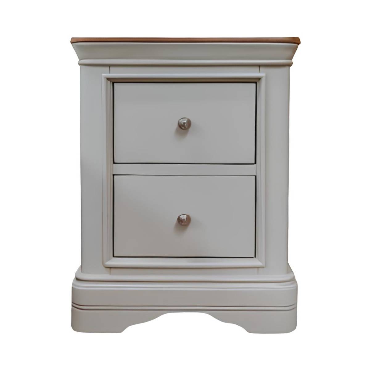 Madrid Taupe Bedside Table - 1