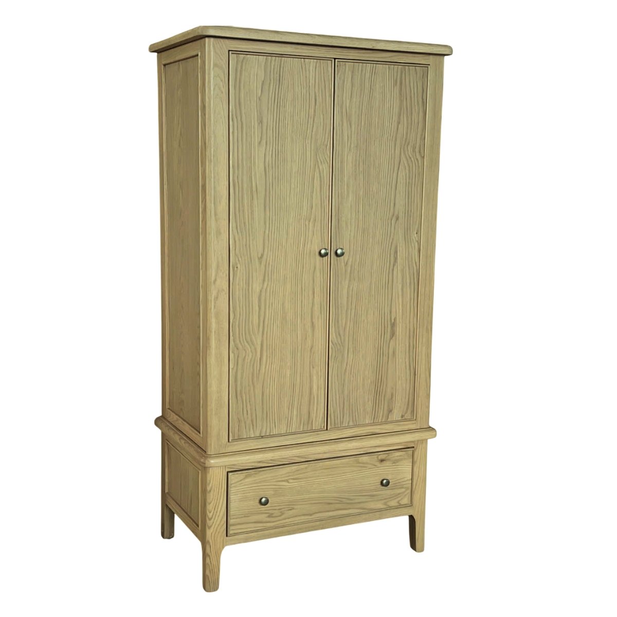 Maldon Oak Double Wardrobe - 1