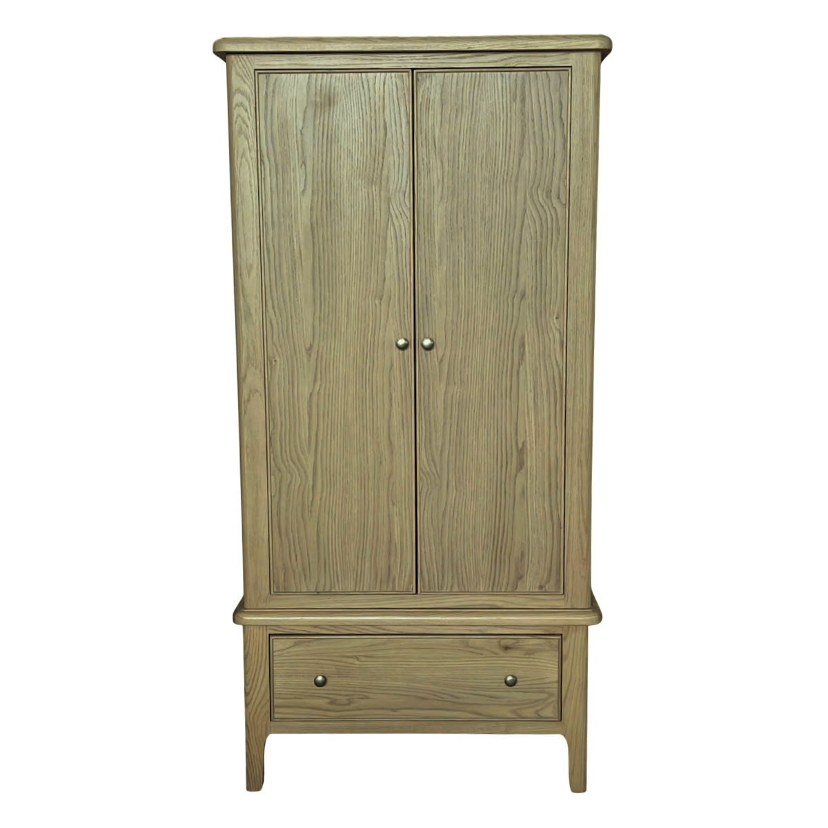 Maldon Oak Double Wardrobe - 2