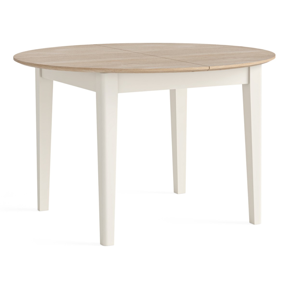 Marcella White Extendable Round Dining Table - 1