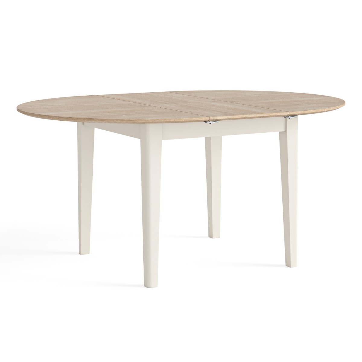 Marcella White Extendable Round Dining Table - 2