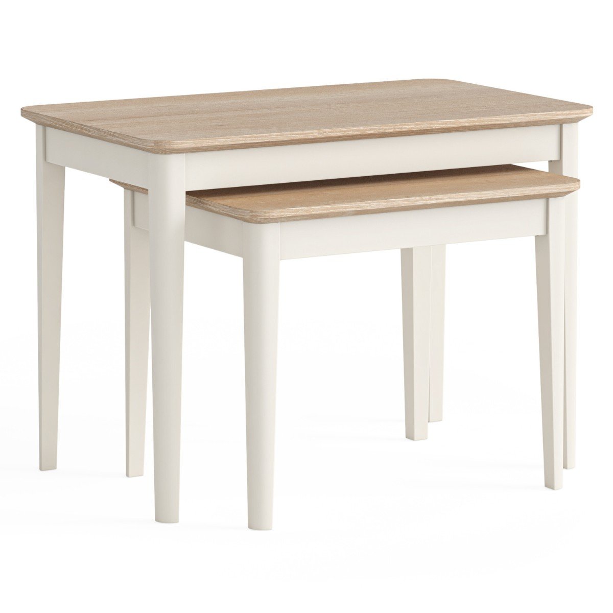 Marcella White Nest of Tables - 1