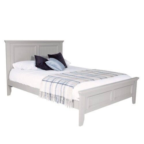 Marcus Grey Painted Wooden Bed Frame