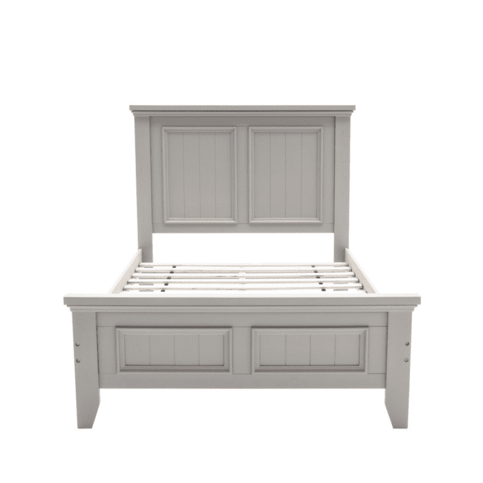 Marcus Grey Painted Wooden Bed Frame - 3