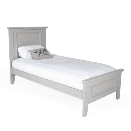 Marcus Grey Painted Wooden Bed Frame - 5