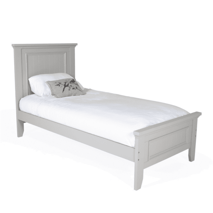 Marcus Grey Painted Wooden Bed Frame - 5