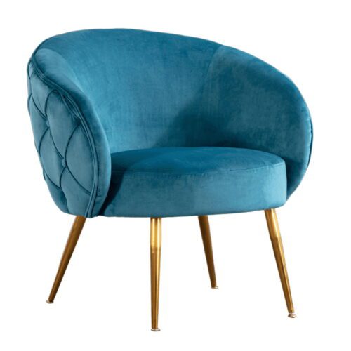 Round Back Accent Chair