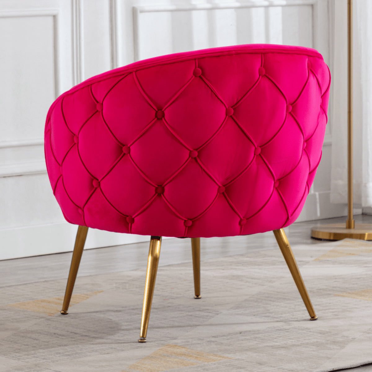 Large round living 2024 room chair