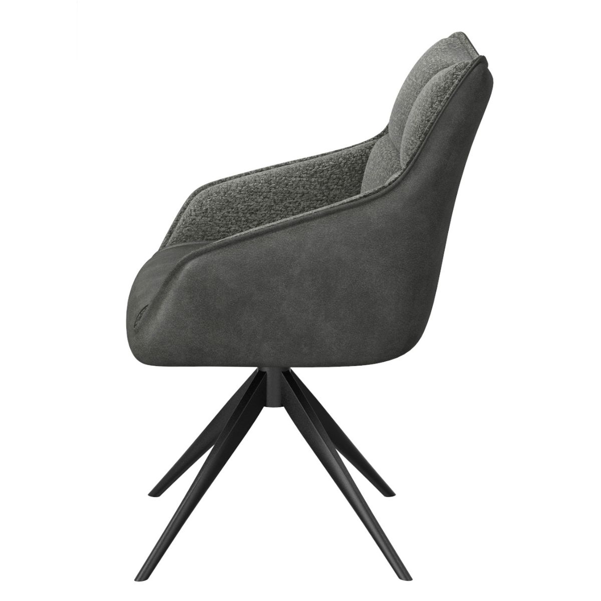 Martina Grey Dining Chair - 3