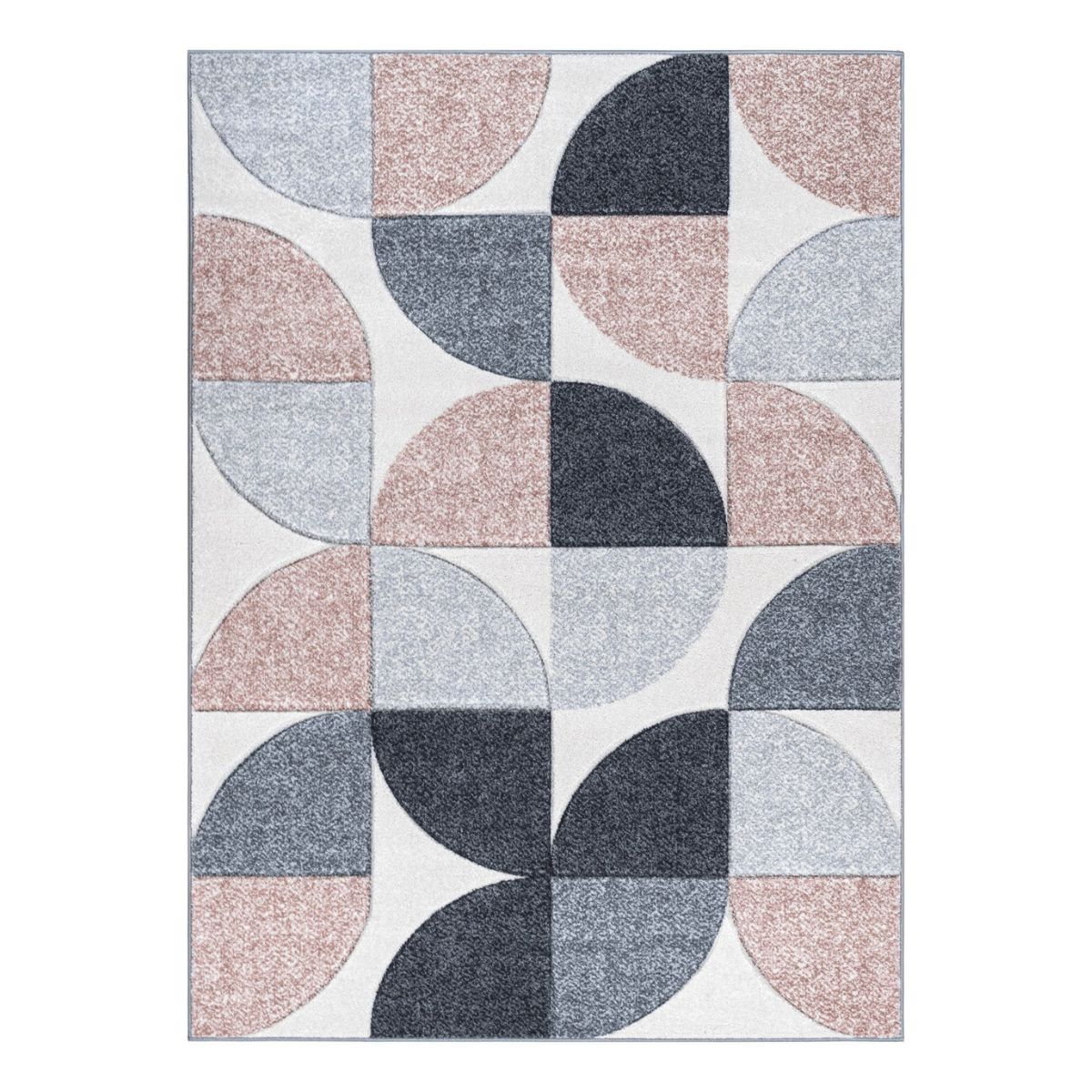 Mason Pastel Multi Shape Geometric Rug - 1