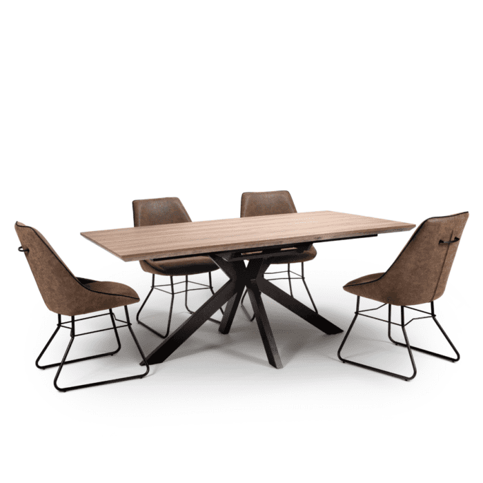 Maudie 1.8-2.2M Large Extending Dining Table - 10