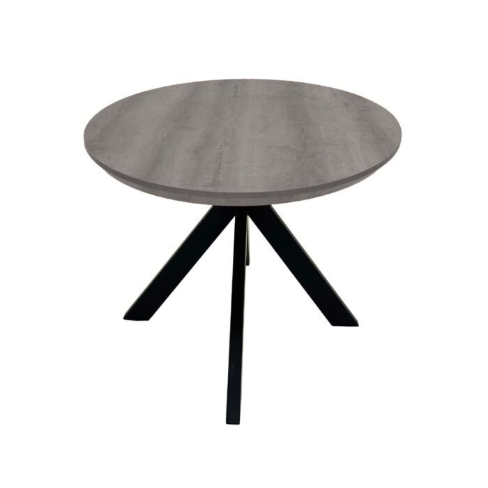 Maudie Large Grey Oval Table - 4