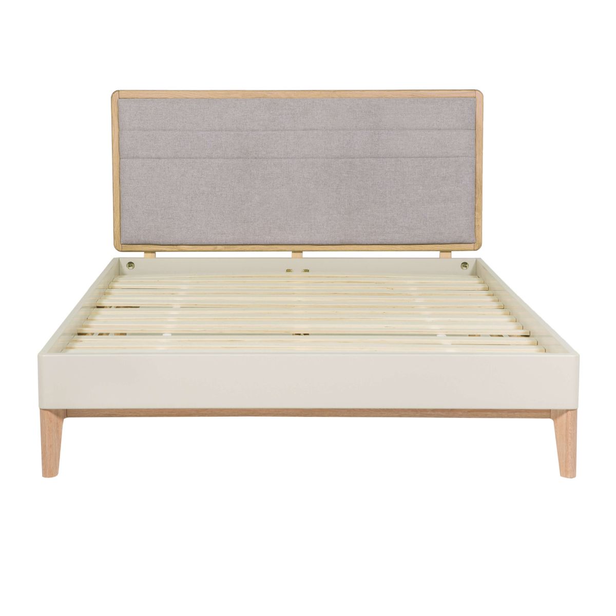 Megara Cashmere Oak Bed Frame - 3