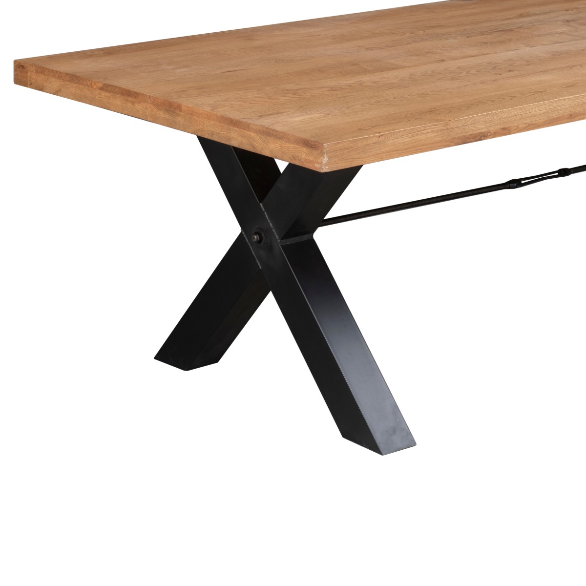 Miles Oak Dining Table - 5