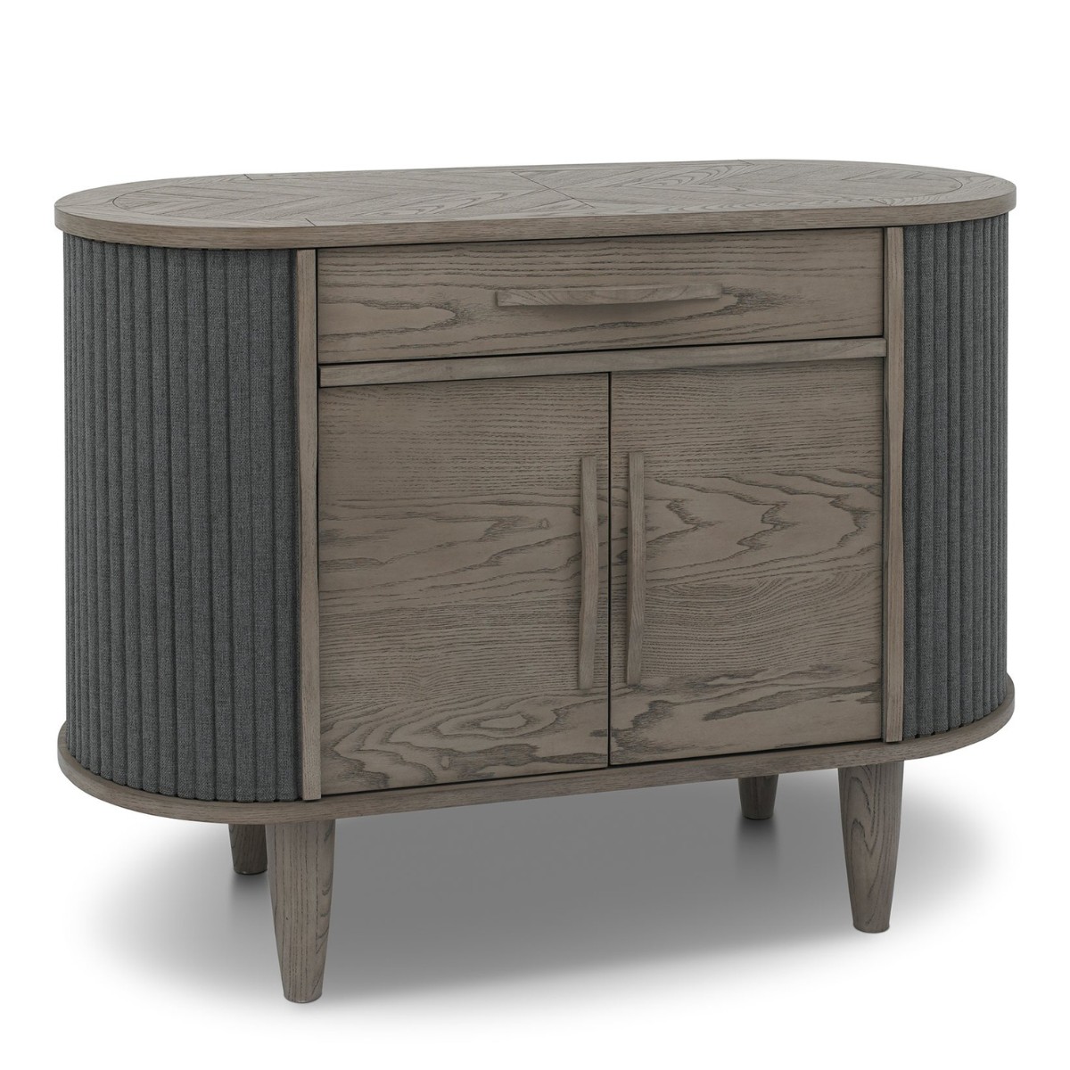 Moyvane Grey Narrow Sideboard - 1