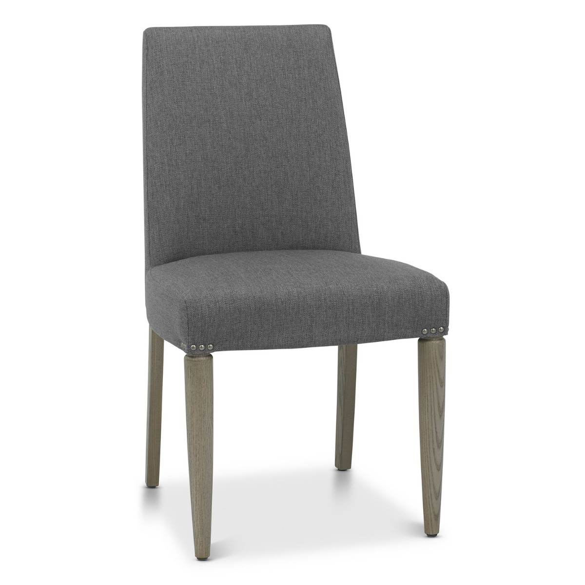 Moyvane Grey Upholstered Dining Chair - 1