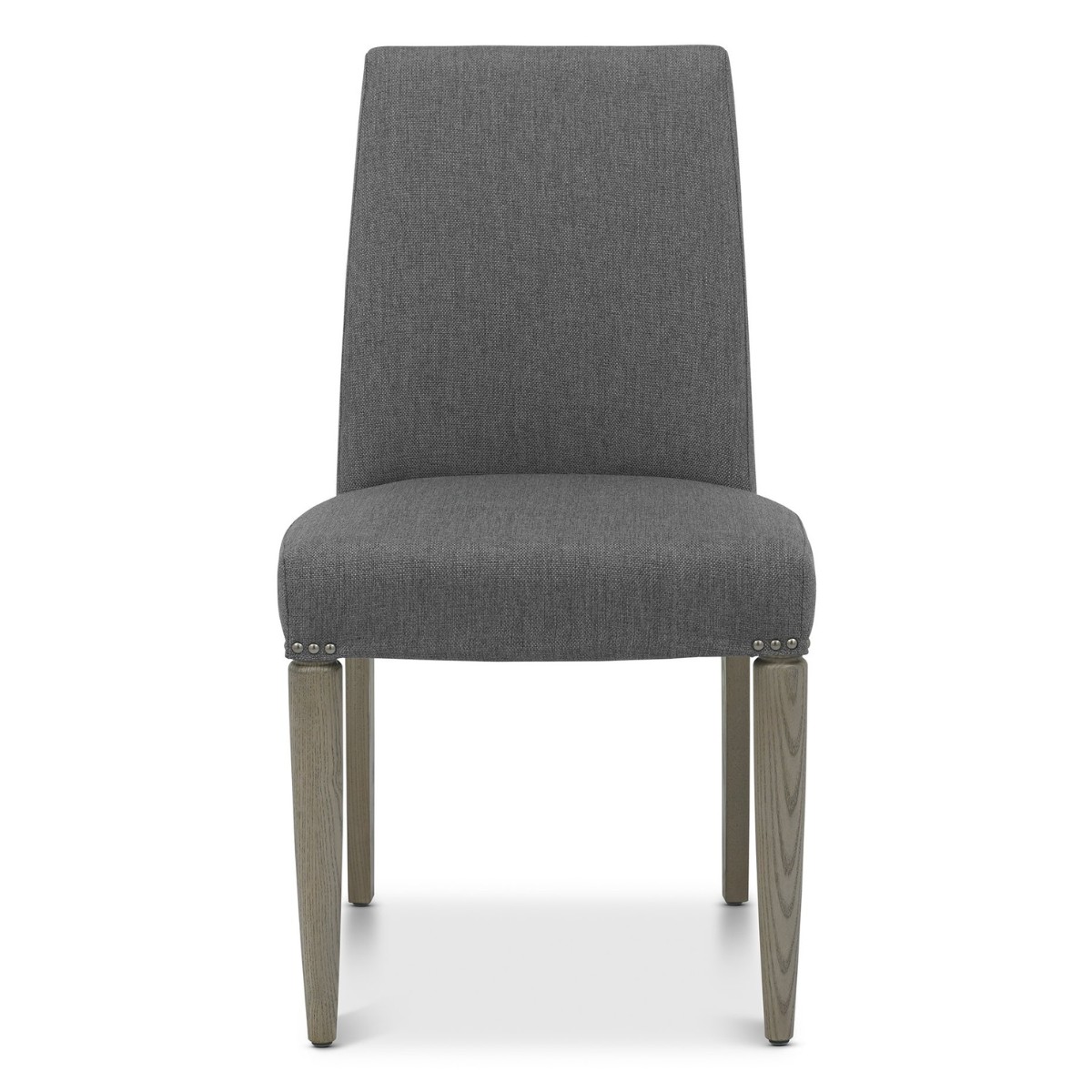 Moyvane Grey Upholstered Dining Chair - 2