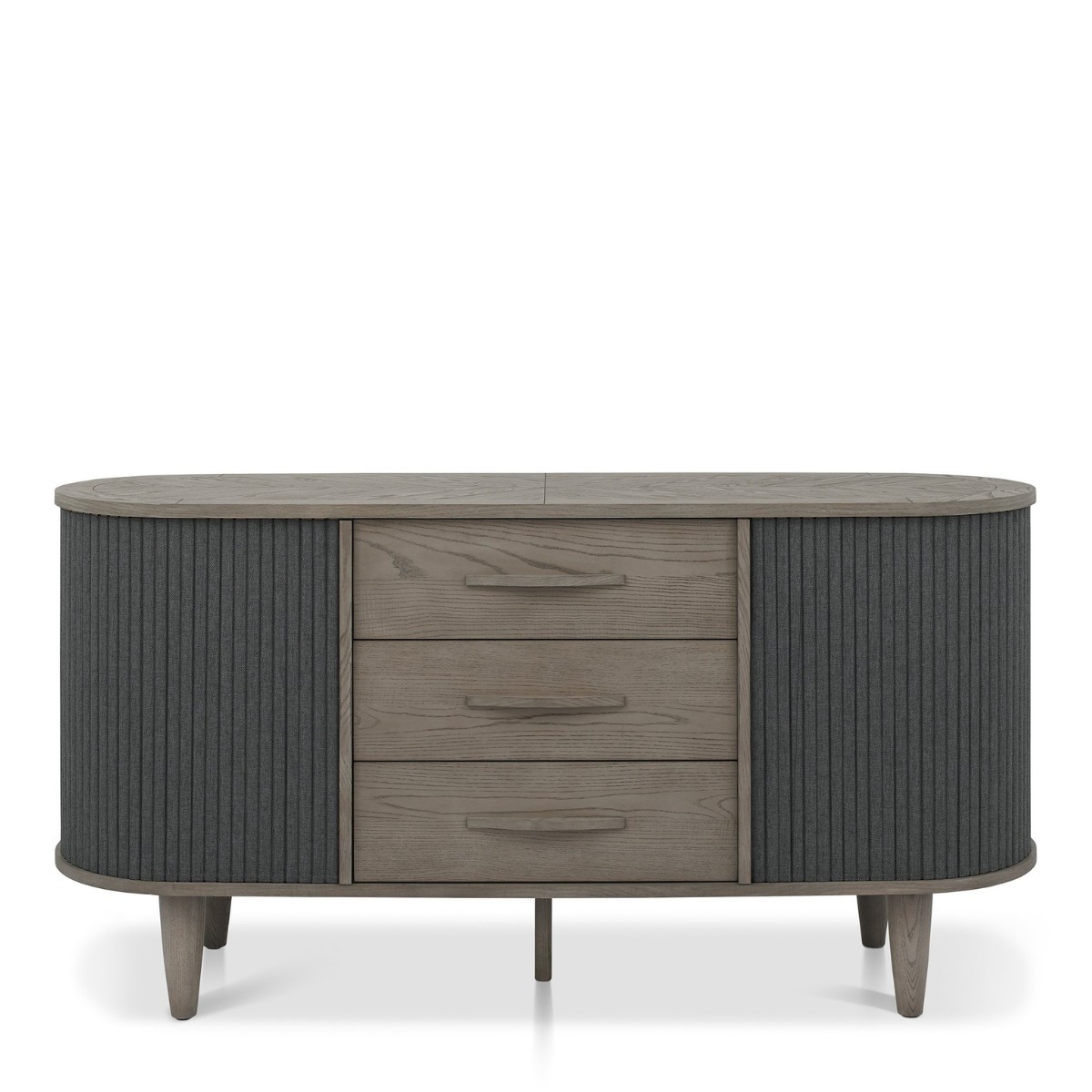 Moyvane Grey Wide Sideboard - 2