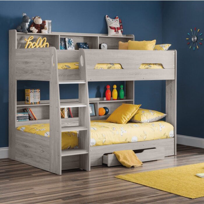 Ozzy bunk bed with shelves - 3